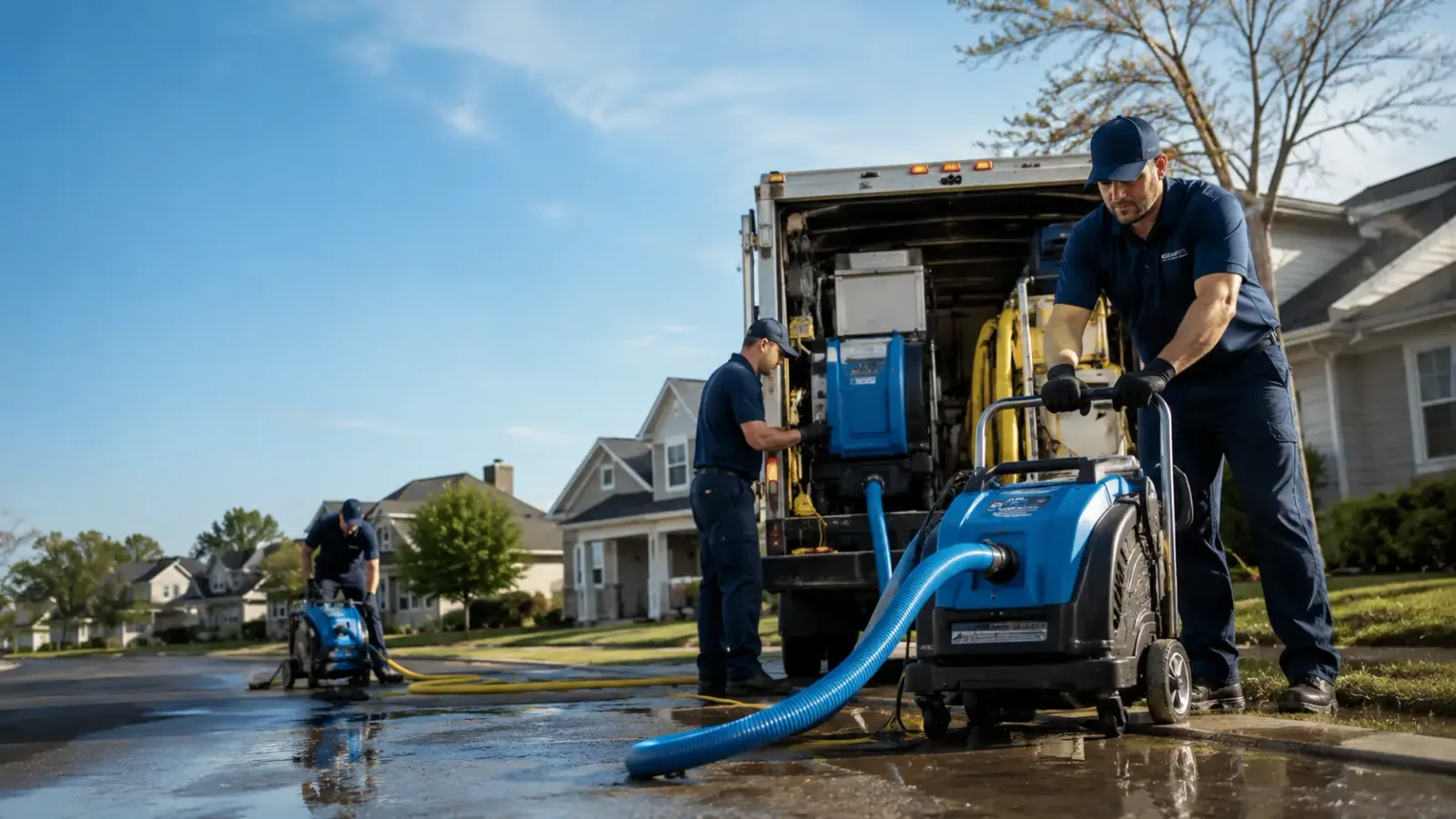 Flood Damage Cleanup in Camp Springs, MD